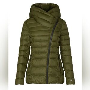 Soia & Kyo Olive Green Puffer Jacket
